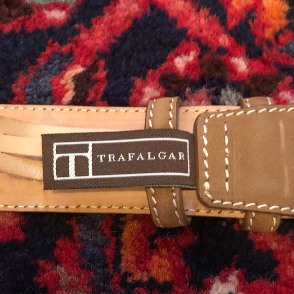 Trafalgar Nubuck Leather Belt - Picture 2 of 6